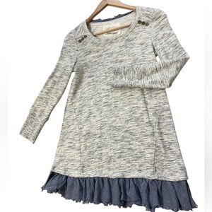 Saturday Sunday (Anthropologie) XS mint EUC cond Elegant Heathered Top w denim